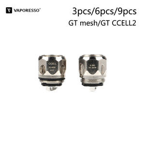 3-9pcs Vaporesso GT mesh GT CCELL2 Coil Head Vape Core 0.18ohm 0.3ohm